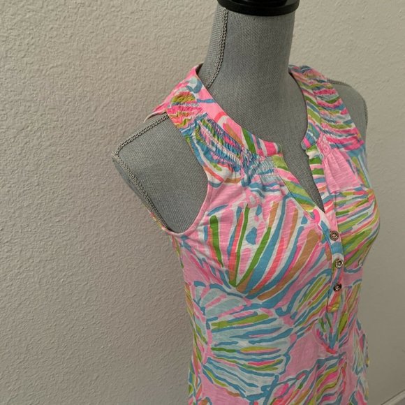 Lilly Pulitzer Essie Top Pink Pout Shellabrate XS Excellent Condition RARE HTF - Picture 7 of 15